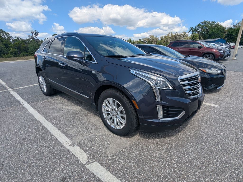 Harbor Blue Metallic 2018 Cadillac XT5 AWD SUV / Crossover Four-Wheel Drive 8-Speed Automatic