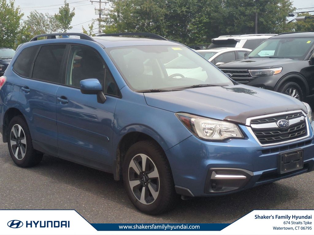 Quartz Blue Pearl 2018 Subaru Forester SUV / Crossover All-Wheel Drive Continuously Variable Transmission
