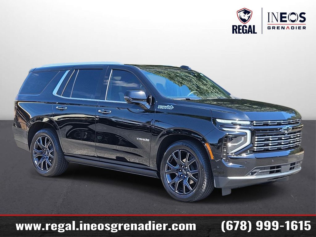 Black 2025 Chevrolet Tahoe SUV / Crossover Four-Wheel Drive