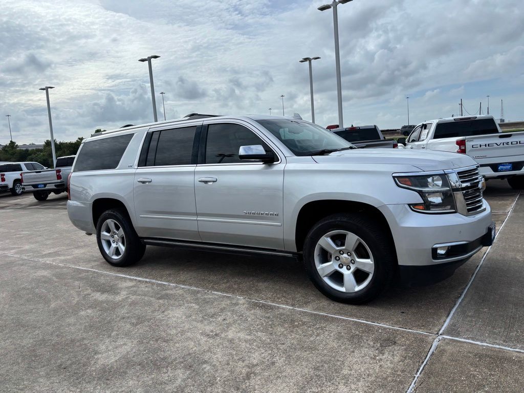 2016 Chevrolet Suburban LTZ Silver at Joe Myers Mazda Kia