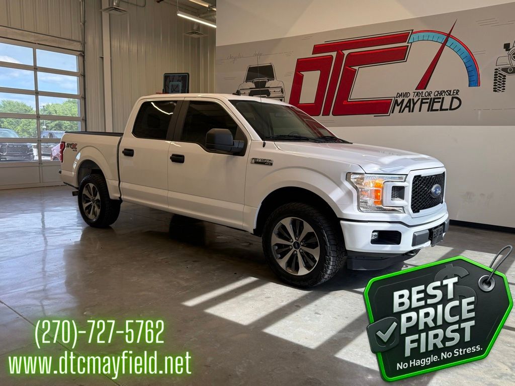 Oxford White 2020 Ford F-150 XL SuperCrew 4WD Pickup Truck Four-Wheel Drive Automatic
