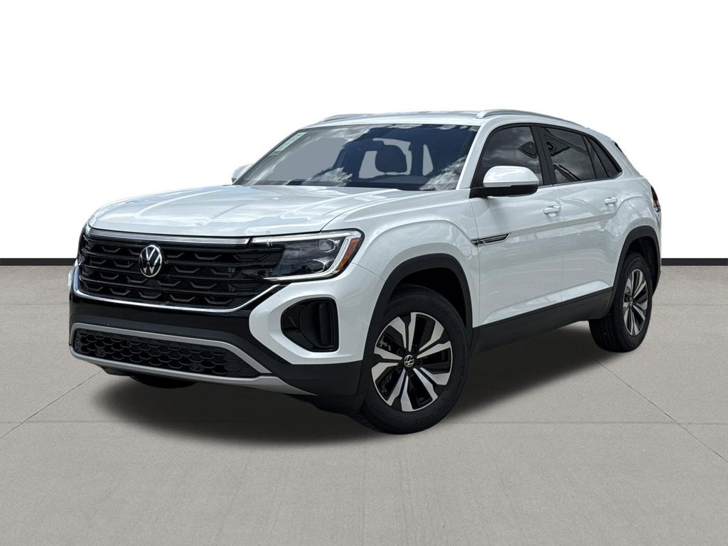 2026 Volkswagen Atlas Cross Sport 2.0T SE White at DeMontrond Auto Country