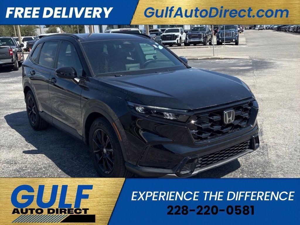 Crystal Black Pearl 2026 Honda CR-V Hybrid Sport-L FWD SUV / Crossover Front-Wheel Drive Continuously Variable Transmission