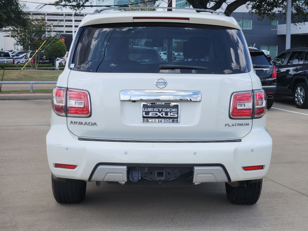 2017 Nissan Armada Platinum White at Wharton Ford