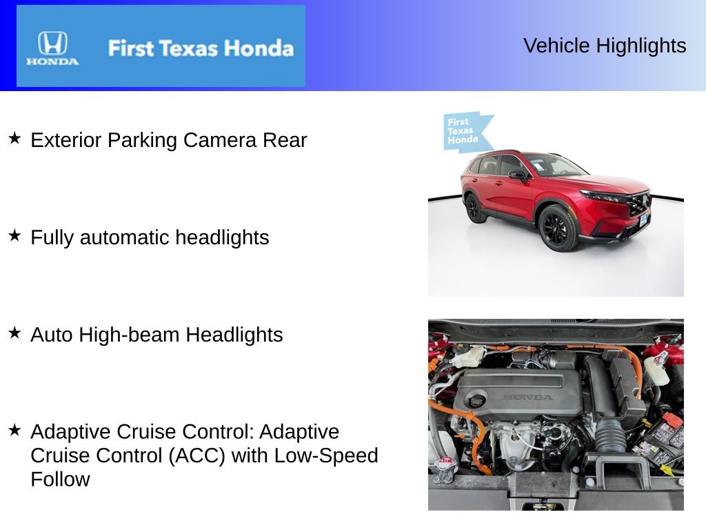 Used Car 2025 Honda Cr-v Hybrid  Sport For Sale Under $35,000 In Austin, Texas