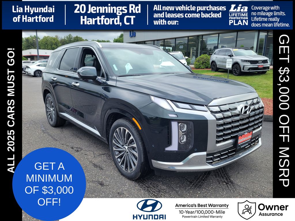 Robust Emerald 2025 Hyundai Palisade Calligraphy AWD SUV / Crossover All-Wheel Drive 8-Speed Automatic