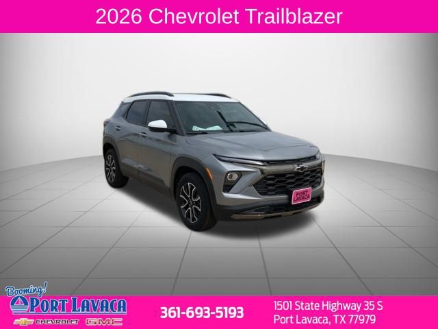 Sterling Gray Metallic 2026 Chevrolet Trailblazer ACTIV FWD SUV / Crossover Front-Wheel Drive Continuously Variable Transmission