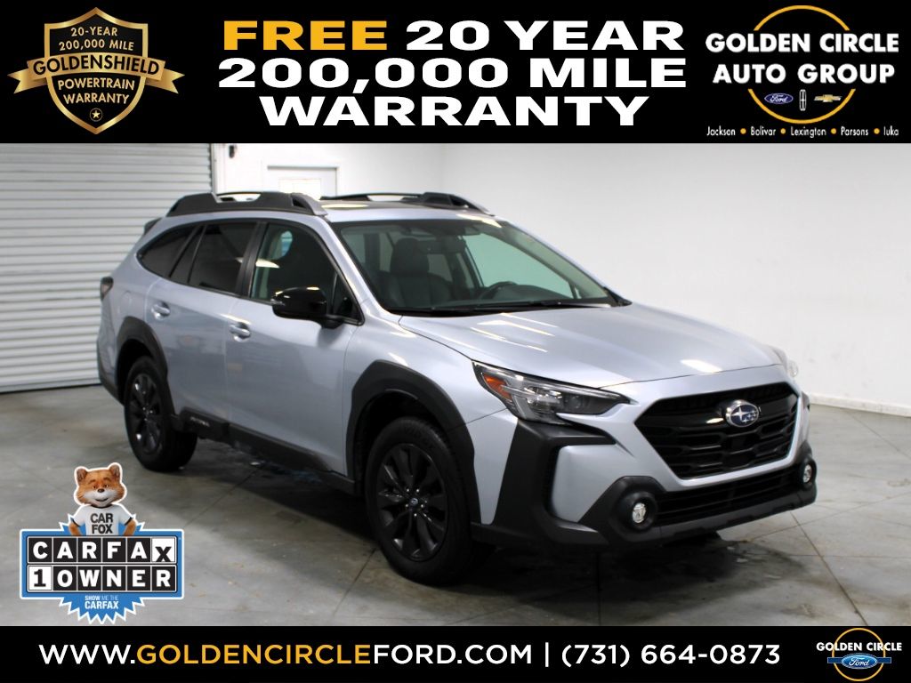 Ice Silver Metallic 2025 Subaru Outback Onyx Edition AWD SUV / Crossover All-Wheel Drive Continuously Variable Transmission
