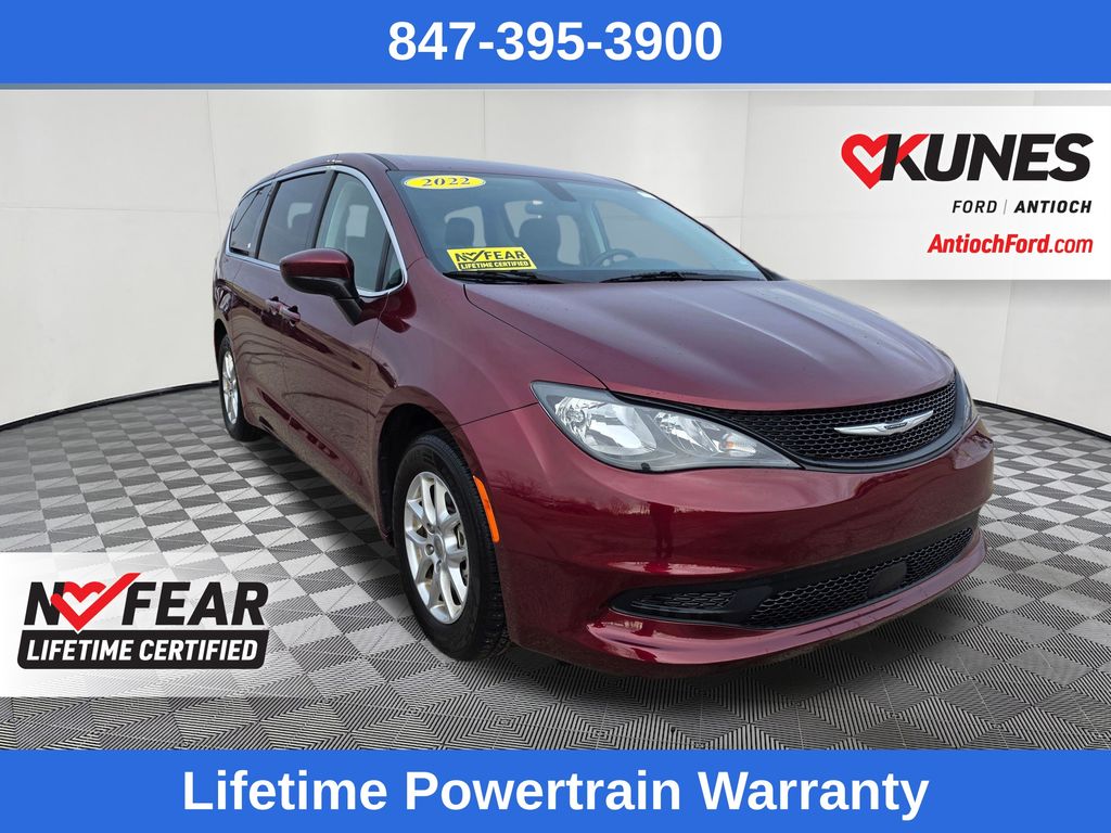 Velvet Red Pearlcoat 2022 Chrysler Voyager LX FWD Minivan Front-Wheel Drive 9-Speed Automatic