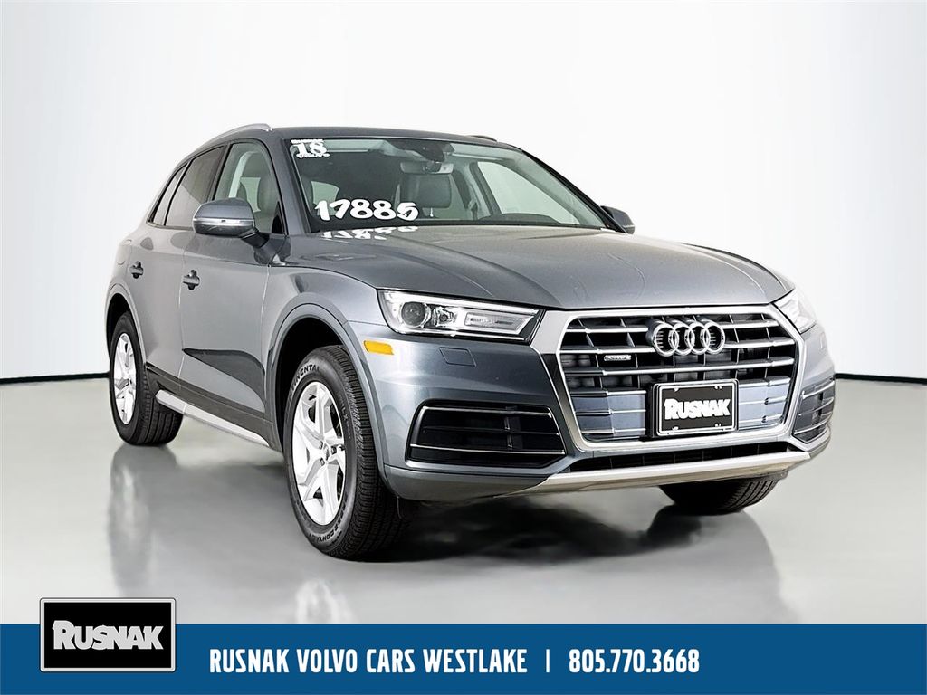 Monsoon Gray Metallic 2018 Audi Q5 2.0 TFSI quattro Premium SUV / Crossover All-Wheel Drive 7-Speed Automatic