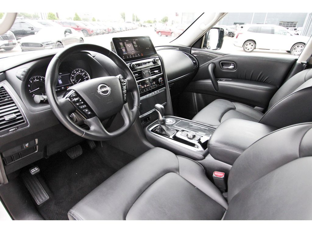 2024 Nissan Armada SV White at DeMontrond Ford