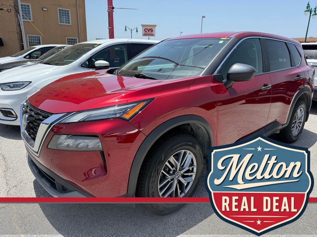 Red (Scarlet Ember Tintcoat) 2023 Nissan Rogue SUV / Crossover All-Wheel Drive Continuously Variable Transmission