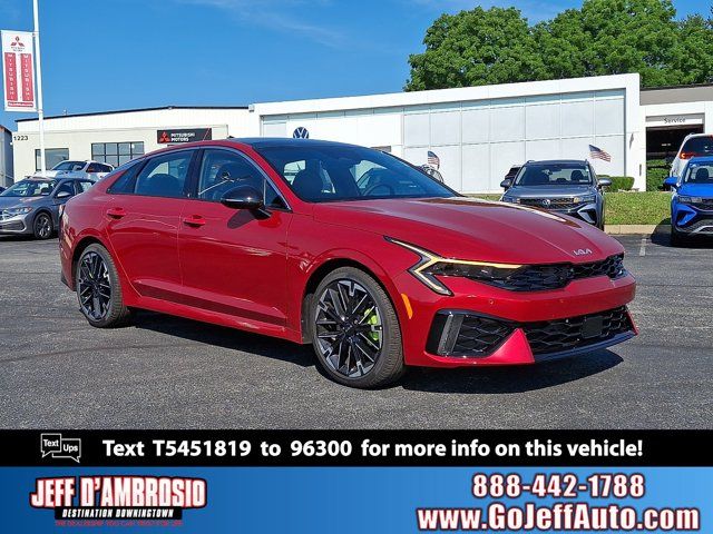 Runway Red 2026 Kia K5 GT FWD Sedan Front-Wheel Drive 8-Speed Dual Clutch