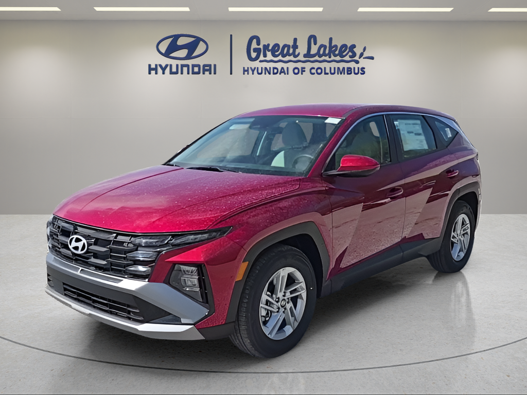 Ultimate Red 2026 Hyundai Tucson SUV / Crossover Front-Wheel Drive 8-Speed Automatic