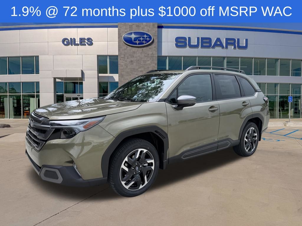 Autumn Green Metallic 2026 Subaru Forester SUV / Crossover All-Wheel Drive Continuously Variable Transmission