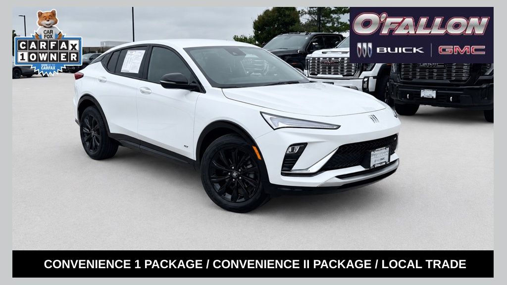 Summit White 2025 Buick Envista SUV / Crossover Front-Wheel Drive 6-Speed Automatic