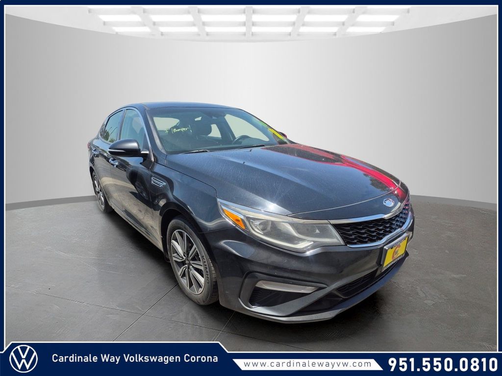 Ebony Black 2019 Kia Optima Sedan 7-Speed Automatic