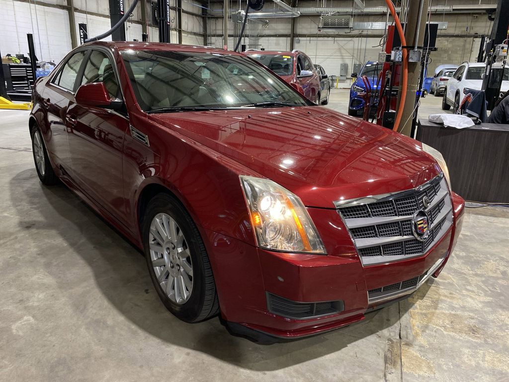 Crystal Red Tintcoat 2010 Cadillac CTS 3.0L Luxury RWD Sedan Rear-Wheel Drive 6-Speed Automatic