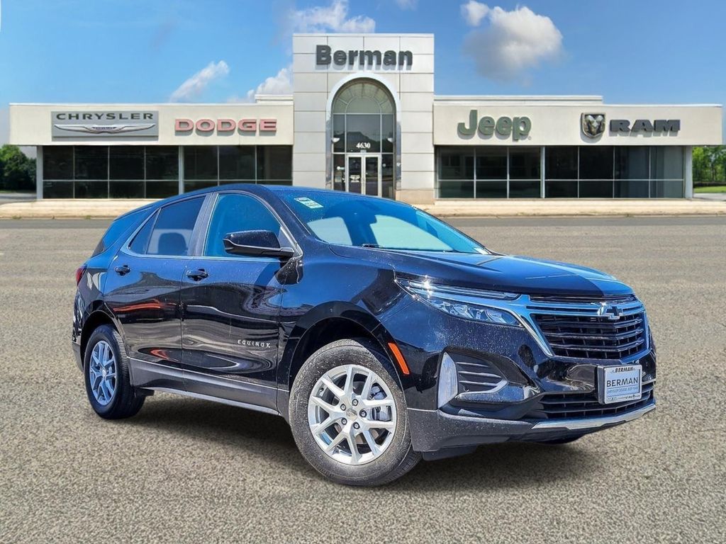 Mosaic Black Metallic 2024 Chevrolet Equinox LT AWD with 1LT SUV / Crossover Four-Wheel Drive 6-Speed Automatic Overdrive