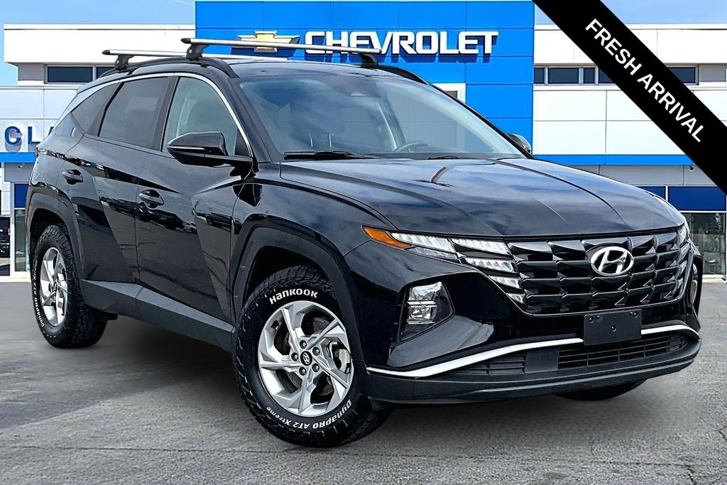 Phantom Black 2022 Hyundai Tucson SUV / Crossover All-Wheel Drive 8-Speed Automatic