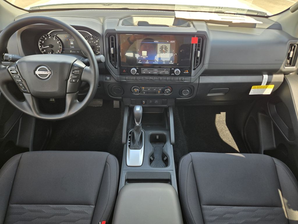 2026 Nissan Frontier S White at Gullo Toyota