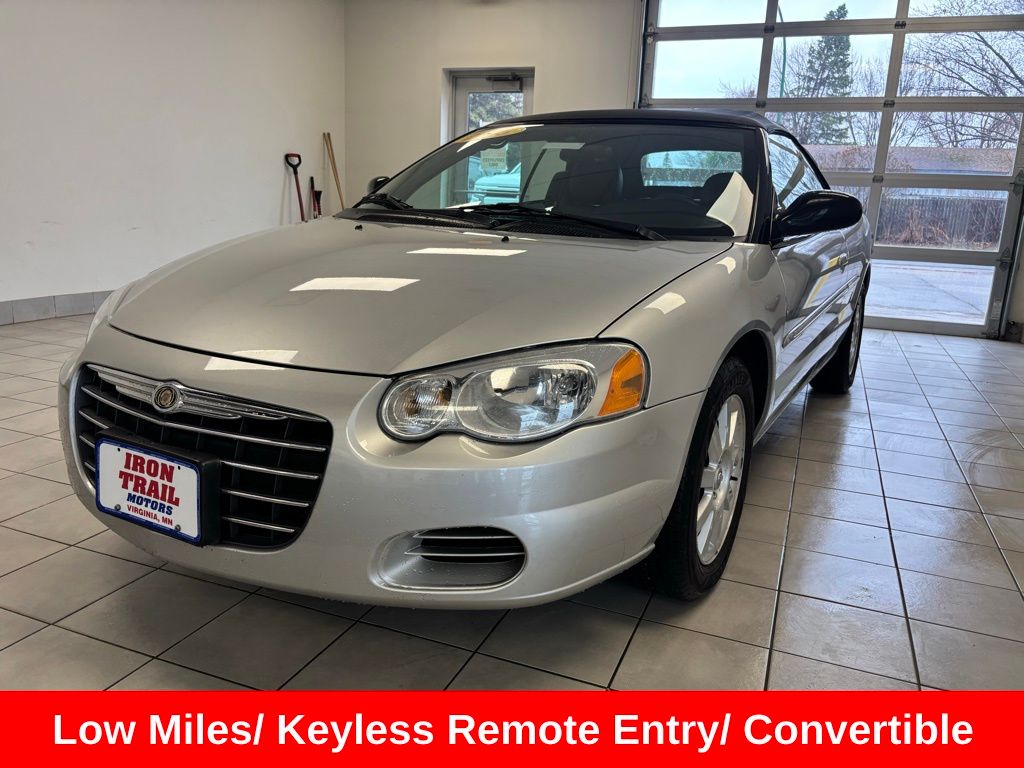 Bright Silver Metallic 2005 Chrysler Sebring GTC Convertible FWD Convertible Front-Wheel Drive 4-Speed Automatic