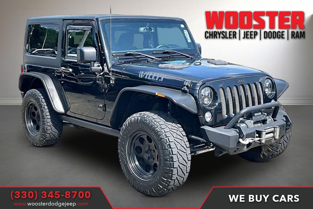 Black Clearcoat 2017 Jeep Wrangler SUV / Crossover Four-Wheel Drive 6-Speed Manual