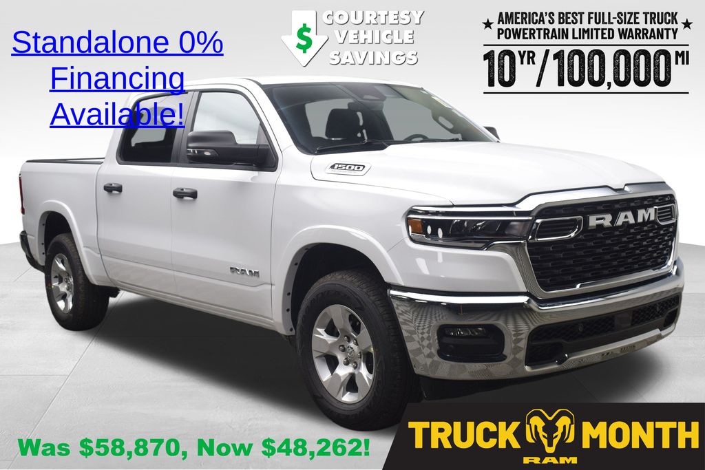 new 2026 Ram 1500 car, priced at $48,262