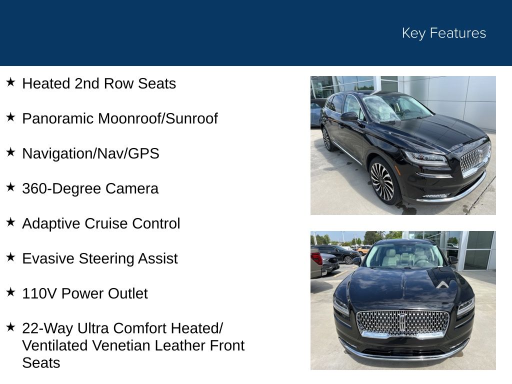 2022 Lincoln Nautilus Black Label