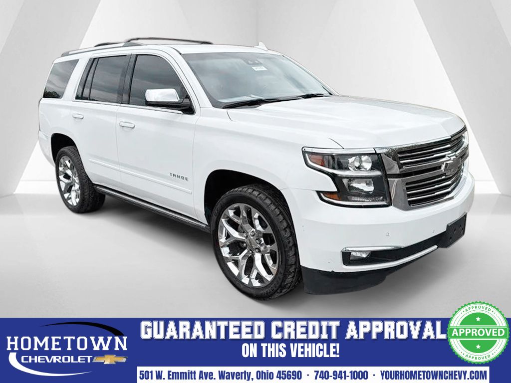 Summit White 2019 Chevrolet Tahoe Premier 4WD SUV / Crossover Four-Wheel Drive 6-Speed Automatic Overdrive
