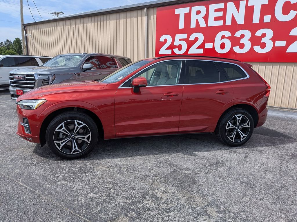 Fusion Red Metallic 2022 Volvo XC60 B5 Momentum AWD SUV / Crossover All-Wheel Drive Automatic