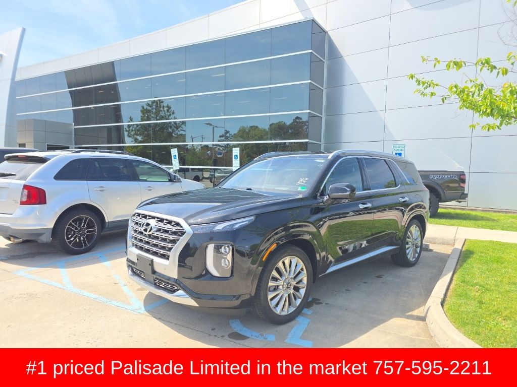 Becketts Black 2020 Hyundai Palisade Limited AWD SUV / Crossover All-Wheel Drive 8-Speed Automatic