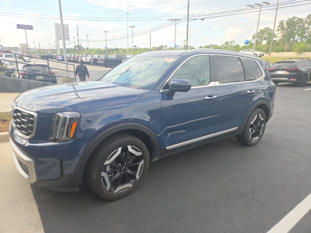 Midnight Lake Blue 2025 Kia Telluride S FWD SUV / Crossover Front-Wheel Drive 8-Speed Automatic