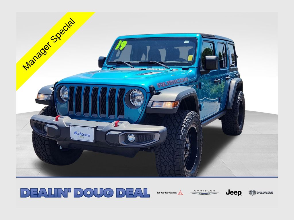 Bikini Pearlcoat 2019 Jeep Wrangler SUV / Crossover Four-Wheel Drive 8-Speed Automatic