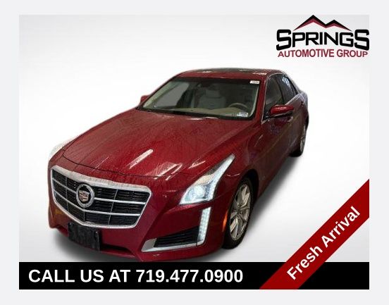 Red Obsession Tintcoat 2014 Cadillac CTS 3.6L Luxury AWD Sedan All-Wheel Drive 6-Speed Automatic