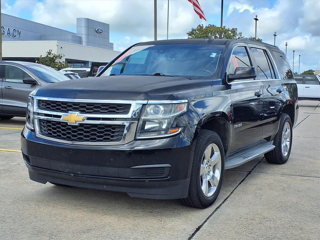 Black 2015 Chevrolet Tahoe LT RWD SUV / Crossover 4X2 6-Speed Automatic Overdrive
