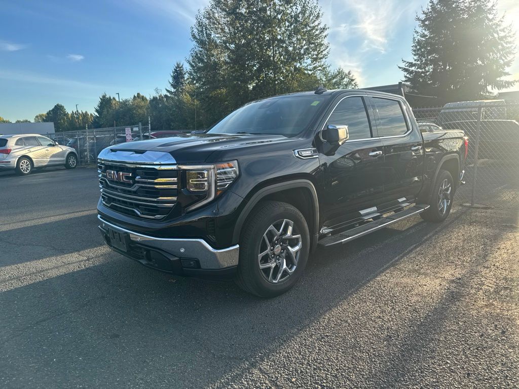 Onyx Black 2024 GMC Sierra 1500 Pickup Truck Four-Wheel Drive Automatic