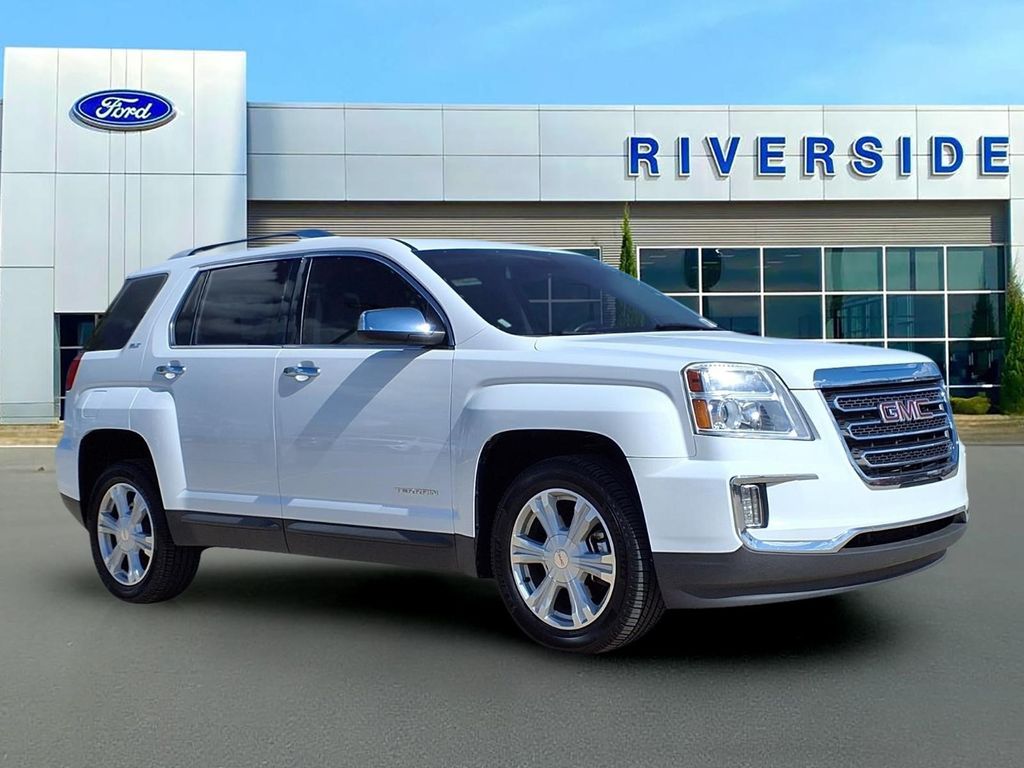 Summit White 2016 GMC Terrain SLT SUV / Crossover Front-Wheel Drive 6-Speed Automatic