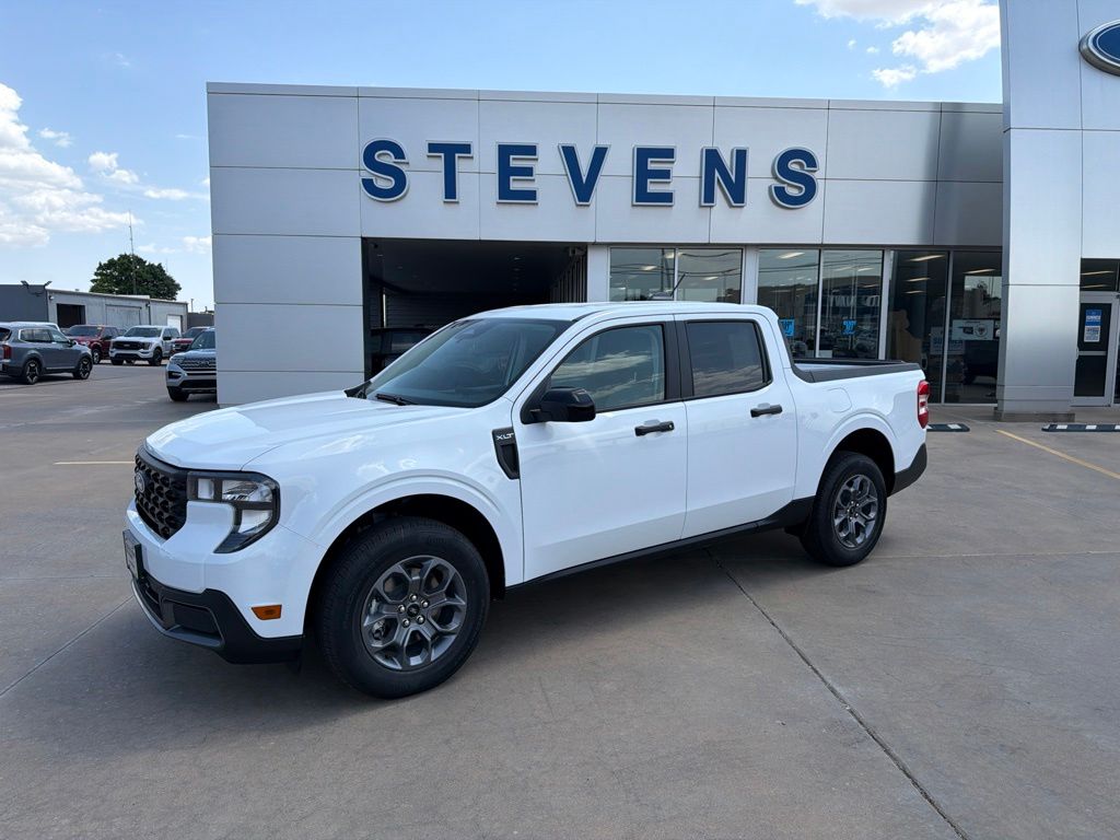 Oxford White 2026 Ford Maverick Pickup Truck All-Wheel Drive Continuously Variable Transmission