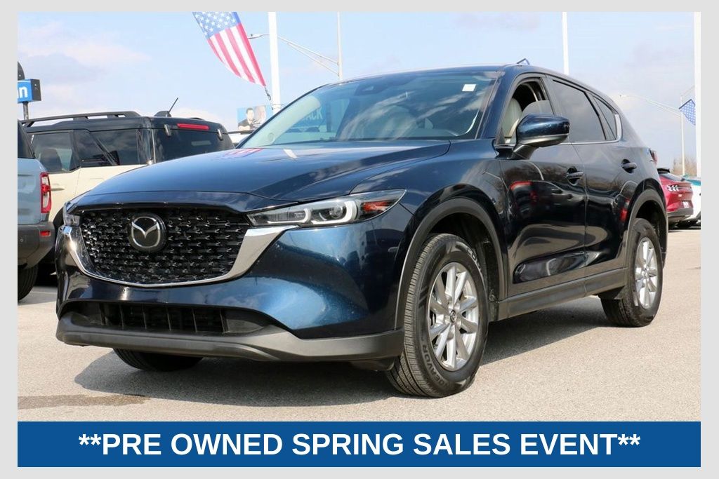 Deep Crystal Blue Mica 2023 Mazda CX-5 2.5 S Preferred AWD SUV / Crossover All-Wheel Drive 6-Speed Automatic