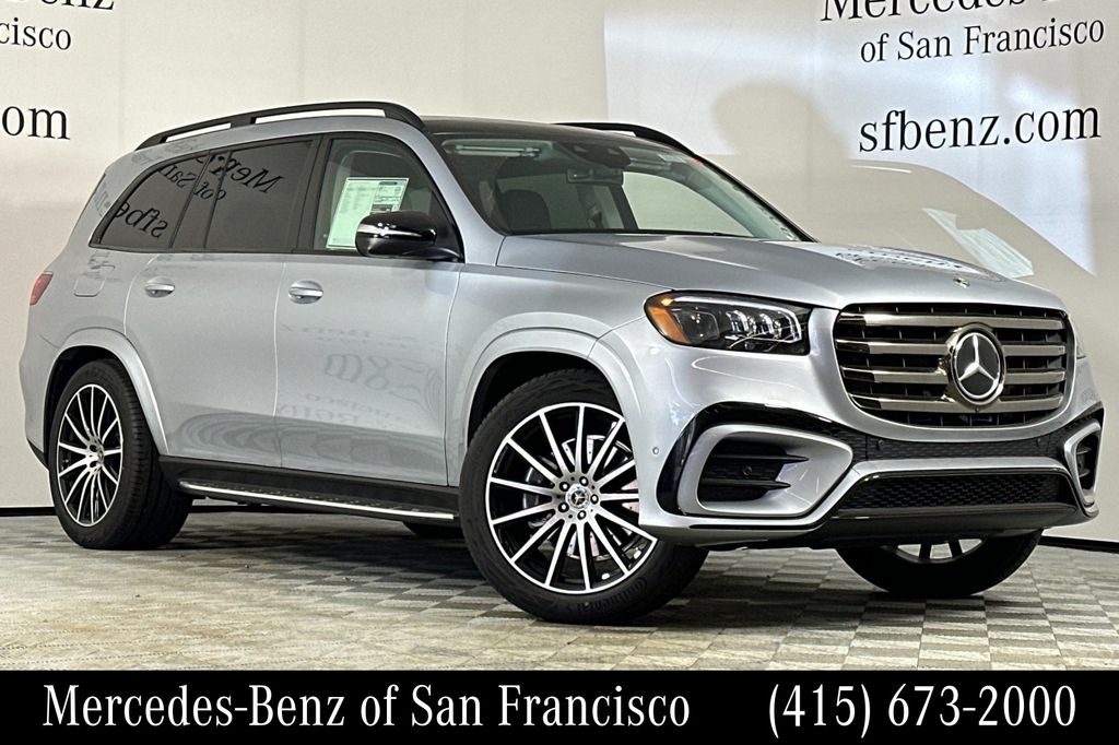 Cirrus Silver Metallic 2026 Mercedes-Benz GLS SUV / Crossover All-Wheel Drive 9-Speed Automatic