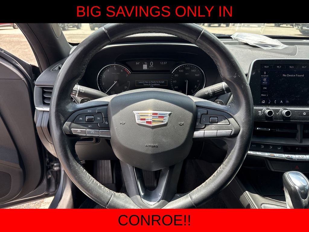 2021 Cadillac CT4 Luxury Gray at AutoSavvy Houston Southwest