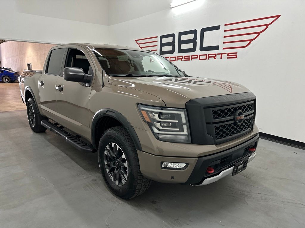 Baja Storm 2021 Nissan Titan Pickup Truck Four-Wheel Drive 9-Speed Automatic