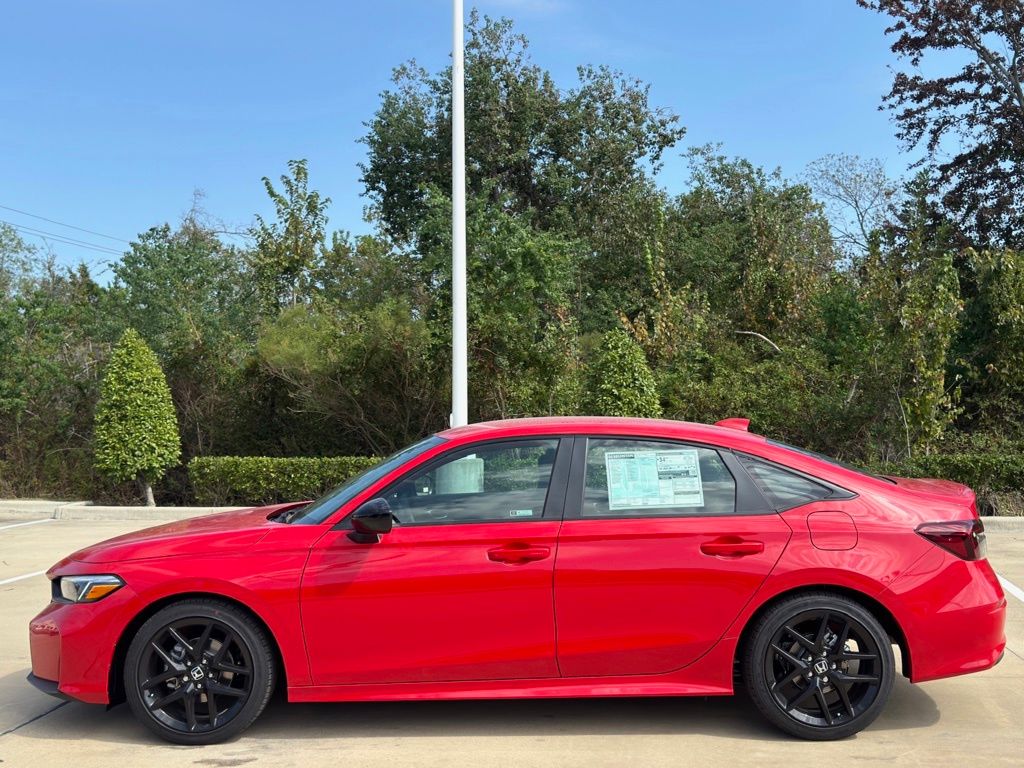 2026 Honda Civic Sport Red at Community Honda