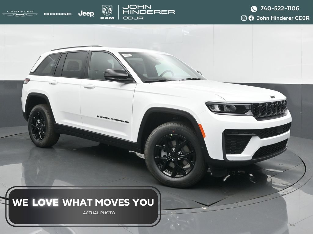 Bright White Clearcoat 2026 Jeep Grand Cherokee SUV / Crossover Four-Wheel Drive 8-Speed Automatic