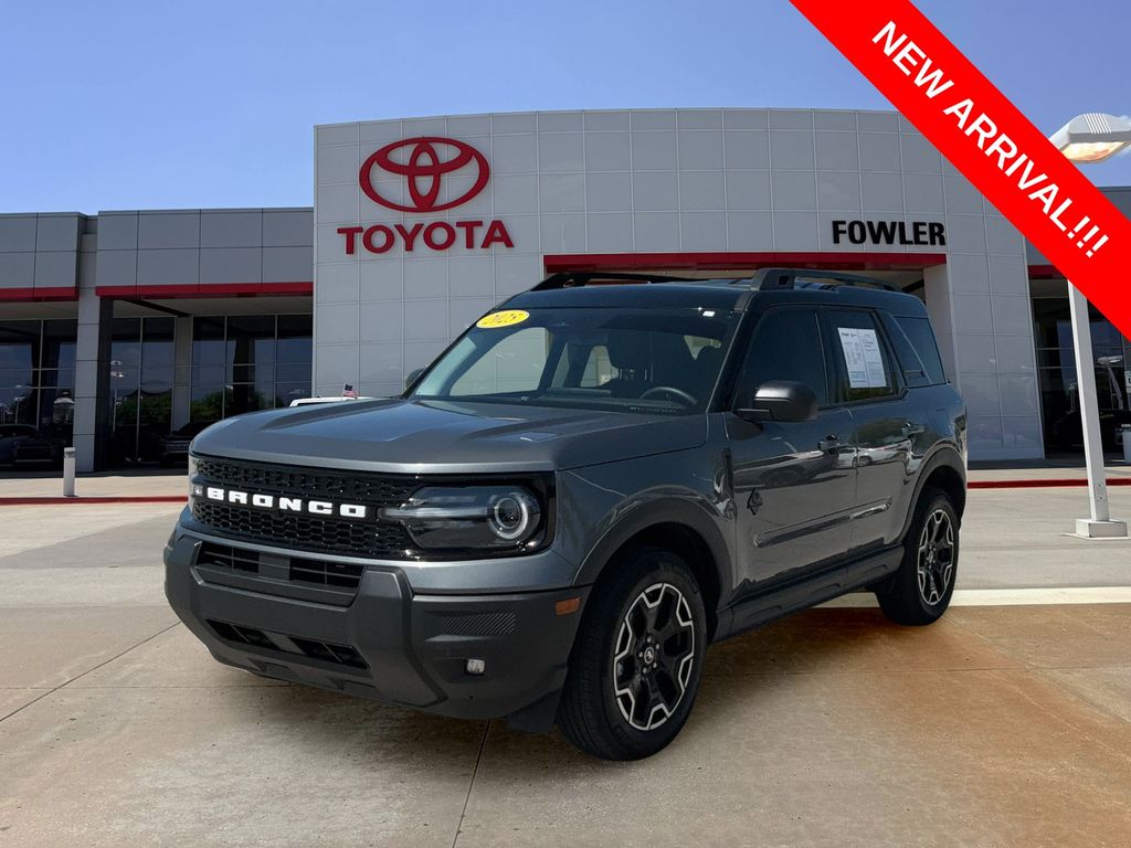 Carbonized Gray Metallic 2025 Ford Bronco Sport SUV / Crossover All-Wheel Drive 8-Speed Automatic
