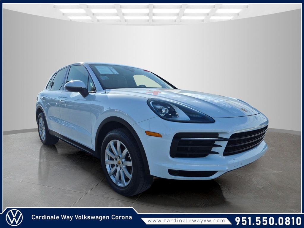 White 2021 Porsche Cayenne SUV / Crossover All-Wheel Drive 8-Speed Automatic
