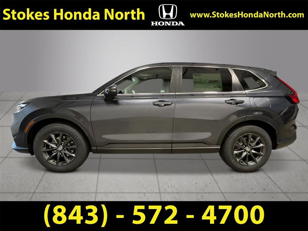 2026 Honda CR-V EX-L Gray at Stokes Honda North