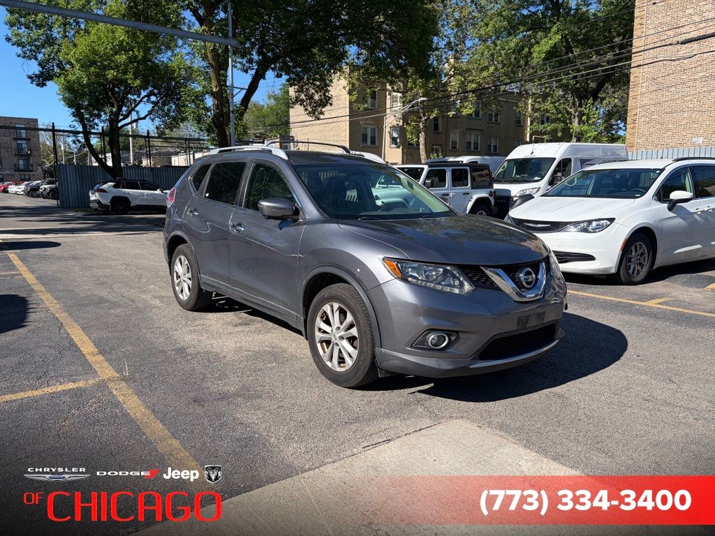 Gray (Gun Metallic) 2016 Nissan Rogue SUV / Crossover All-Wheel Drive Continuously Variable Transmission
