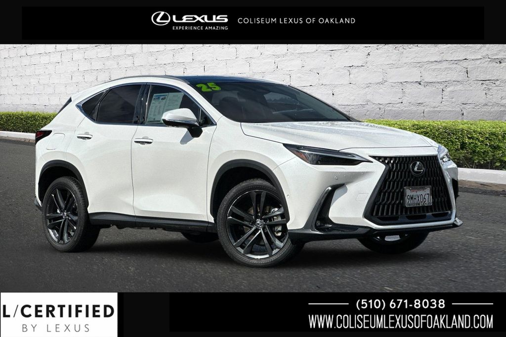 Eminent White Pearl 2025 Lexus NX Hybrid SUV / Crossover Continuously Variable Transmission